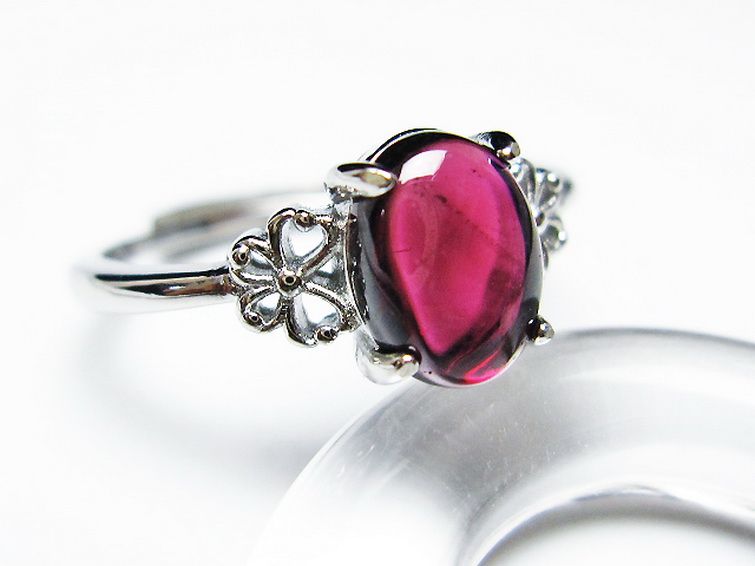 キャンディピンク ガーネット 指輪(13号)[T275-22617] 3枚目