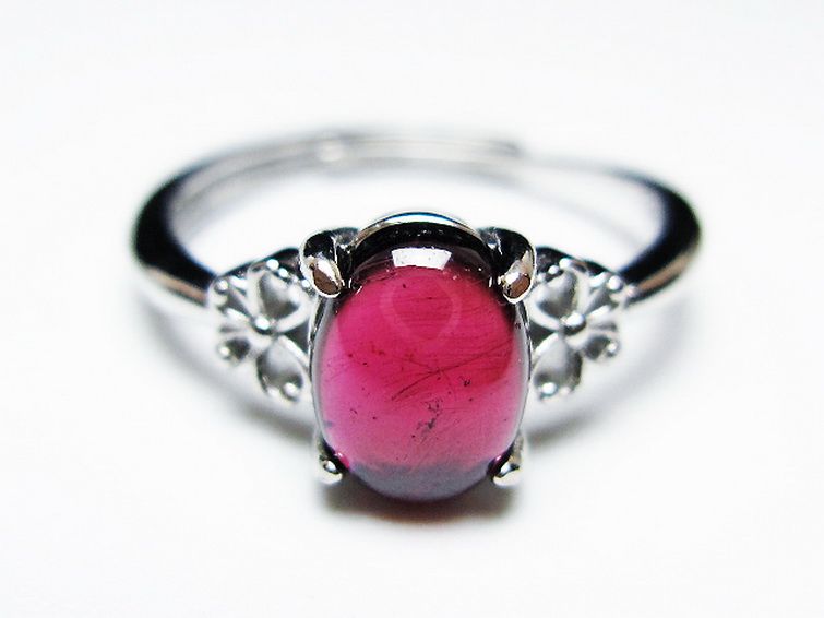 キャンディピンク ガーネット 指輪(13号)[T275-22620] 1枚目