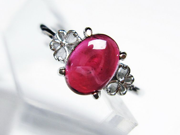 パワーストーン 天然石 キャンディピンク ガーネット 指輪(13号