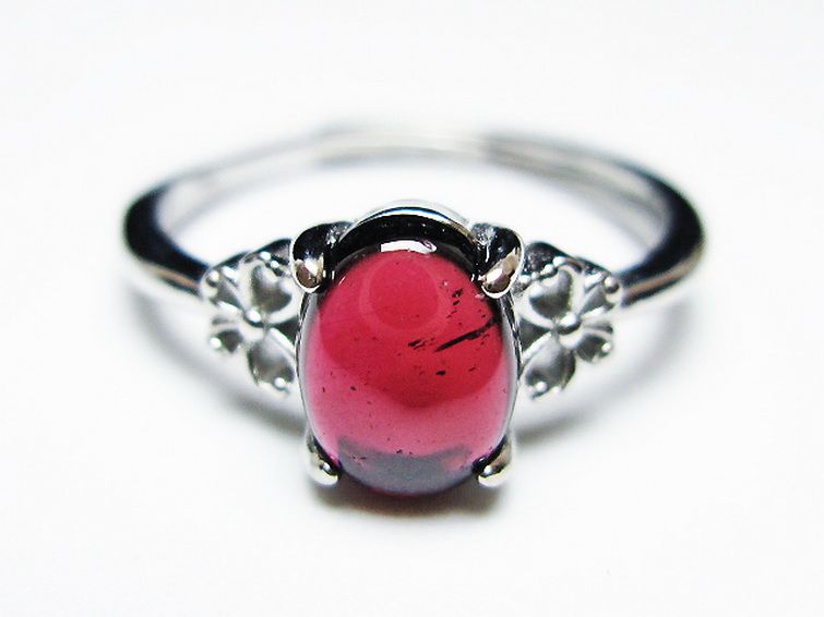 キャンディピンク ガーネット 指輪(15号)[T275-22624] 1枚目