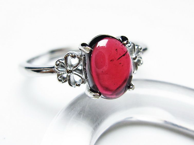 キャンディピンク ガーネット 指輪(15号)[T275-22624] 3枚目