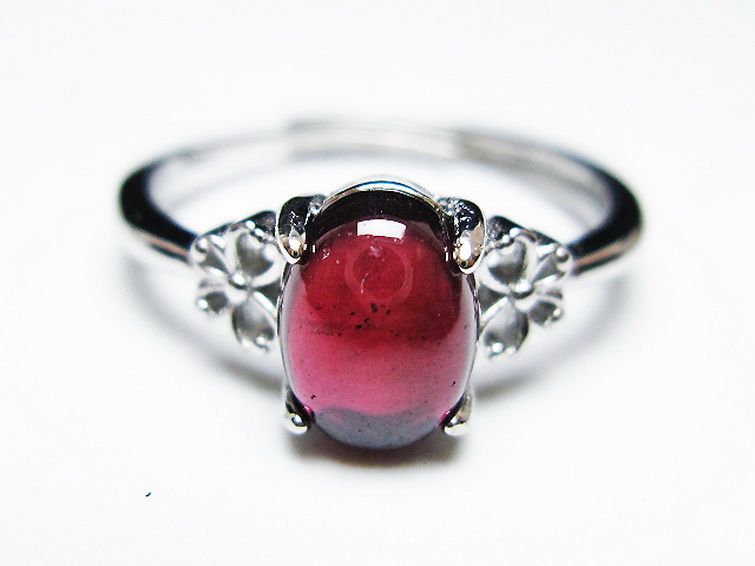 キャンディピンク ガーネット 指輪(14号)[T275-22629] 1枚目