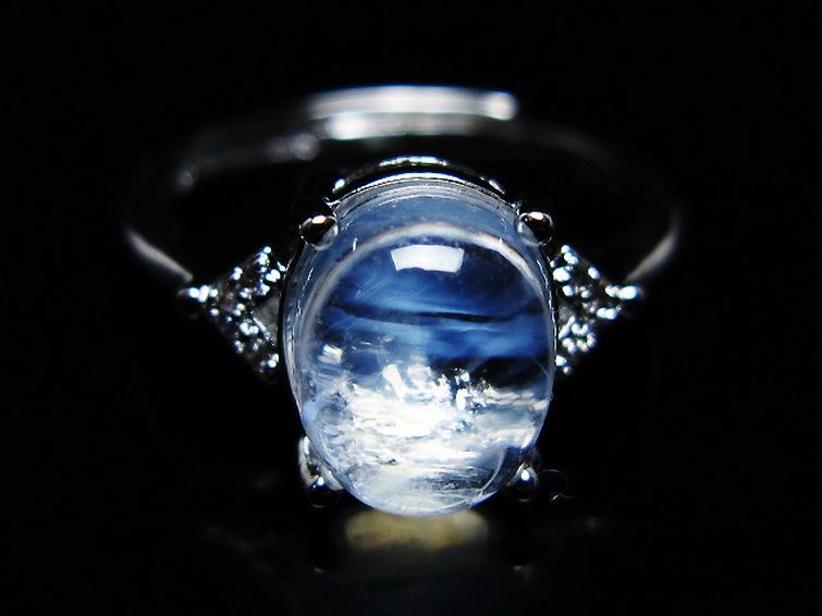 パワーストーン 天然石 エンジェルラダークォーツ 指輪(16号