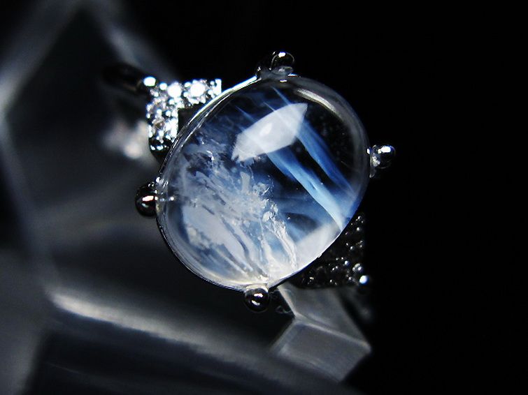 エンジェルラダークォーツ 指輪(16号)[T275-22823] 2枚目