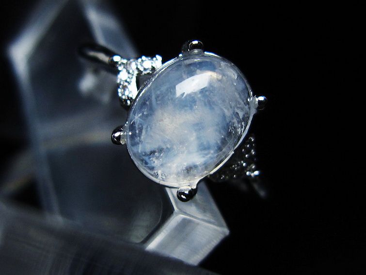 エンジェルラダークォーツ 指輪(18号)[T275-22828] 2枚目