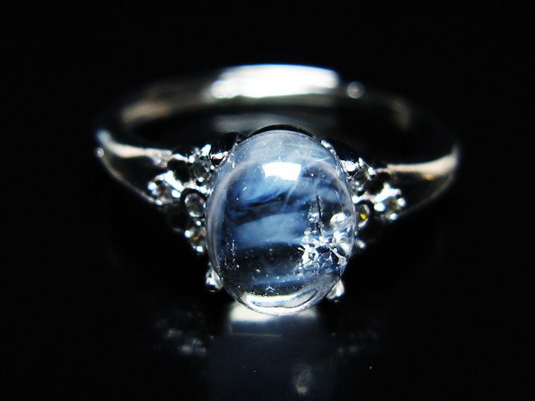 エンジェルラダークォーツ 指輪(16号)[T275-22846] 1枚目