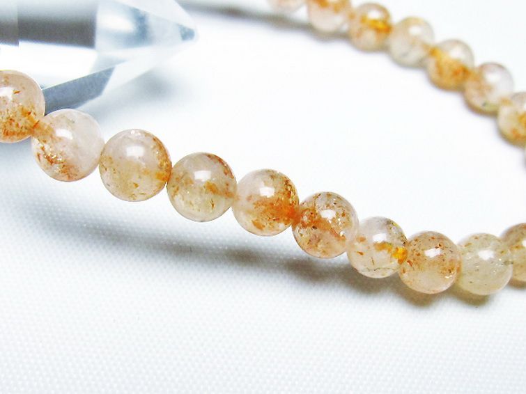 アフリカンストロベリークォーツブレスレット 6mm [T276-2370] 3枚目