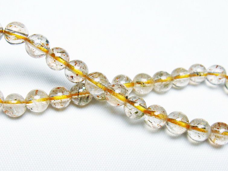 アフリカンストロベリークォーツブレスレット 6mm [T276-2520] 2枚目