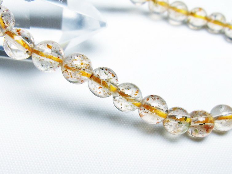 アフリカンストロベリークォーツブレスレット 6mm [T276-2520] 3枚目