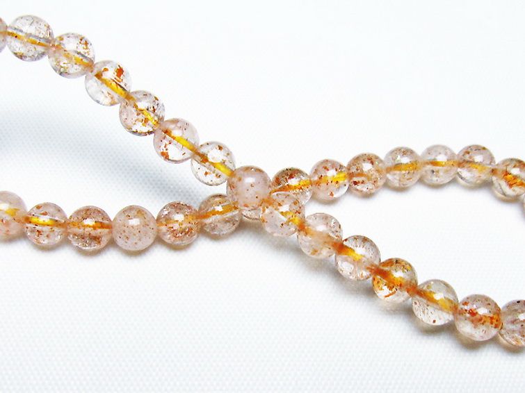 アフリカンストロベリークォーツブレスレット 5mm [T276-2561] 2枚目