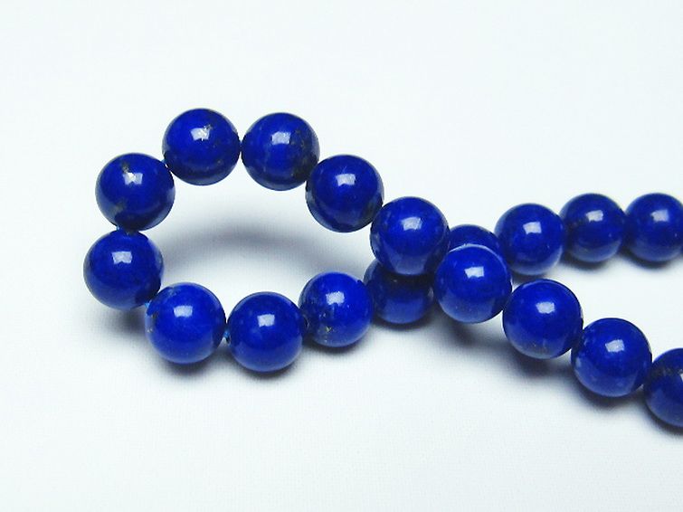 ラピスラズリブレスレット 8mm [t28-12244] 2枚目