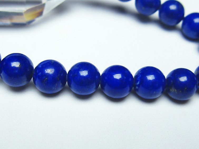 ラピスラズリブレスレット 8mm [t28-12244] 3枚目