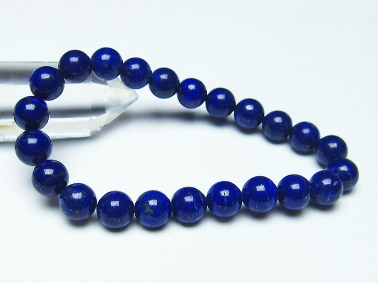 ラピスラズリブレスレット 8mm [t28-12248] 1枚目