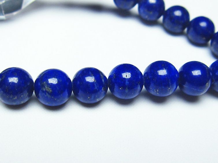 ラピスラズリブレスレット 8mm [t28-12248] 3枚目