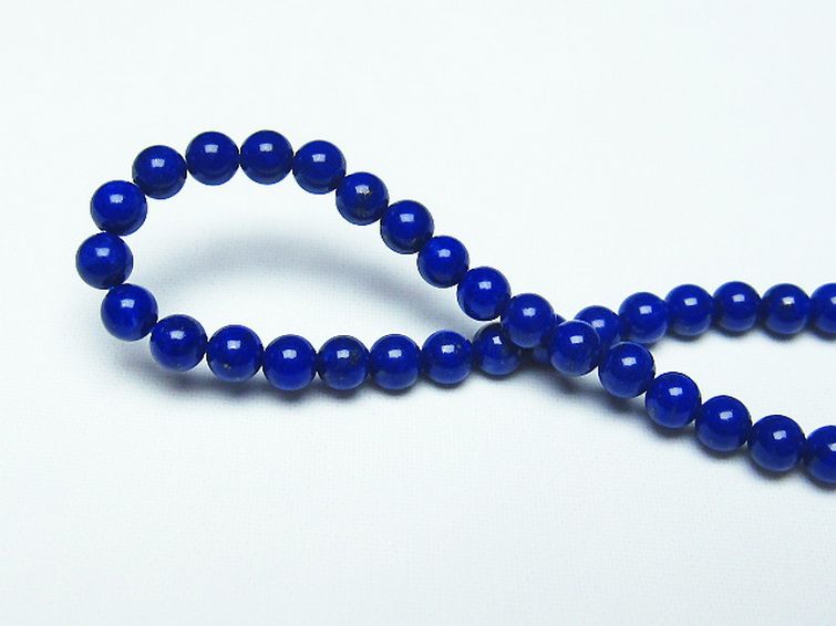 ラピスラズリブレスレット 4mm [t28-12270] 2枚目