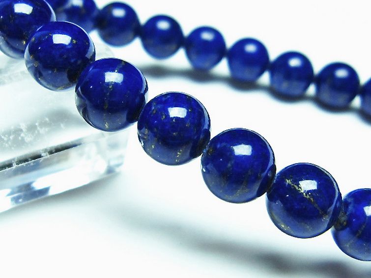 ラピスラズリブレスレット 8mm [t28-12503] 3枚目