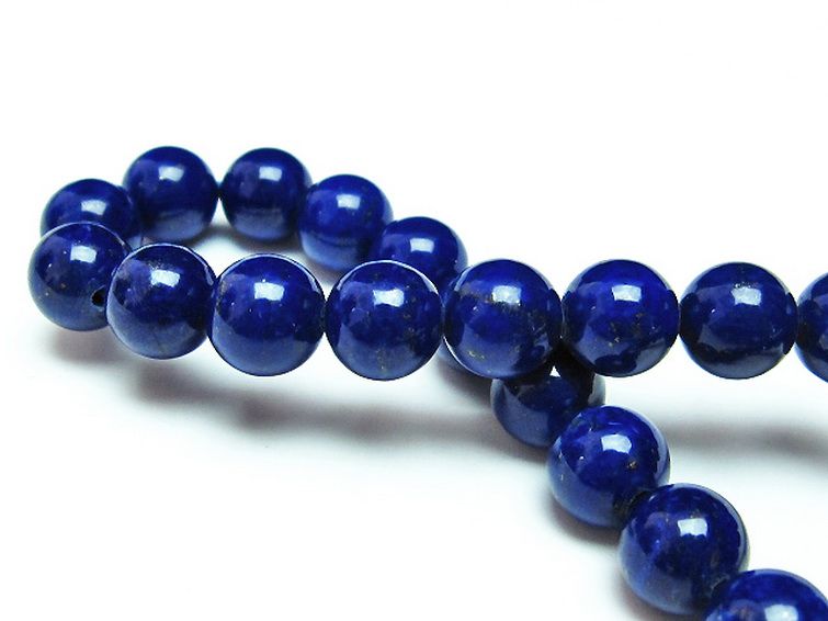 ラピスラズリブレスレット 8mm [t28-12542] 2枚目