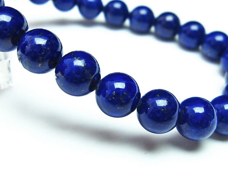 ラピスラズリブレスレット 8mm [t28-12542] 3枚目