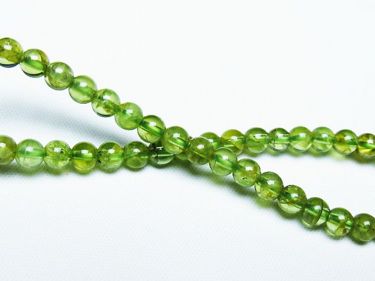 ペリドットブレスレット 5mm [T283-10901] 2枚目