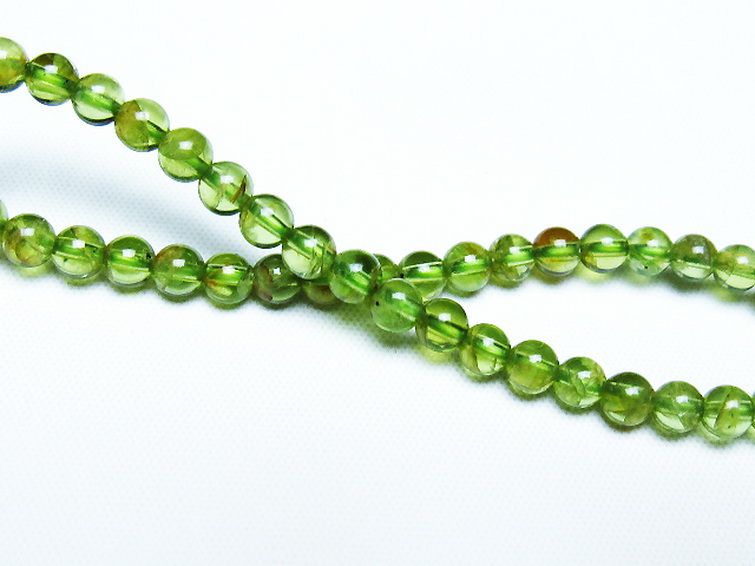 ペリドットブレスレット 5mm [T283-10905] 2枚目