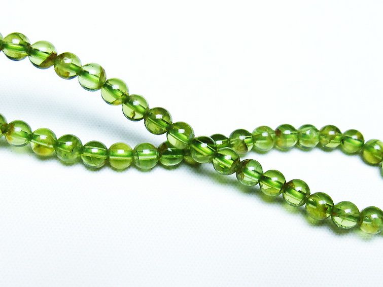 ペリドットブレスレット 5mm [T283-10918] 2枚目