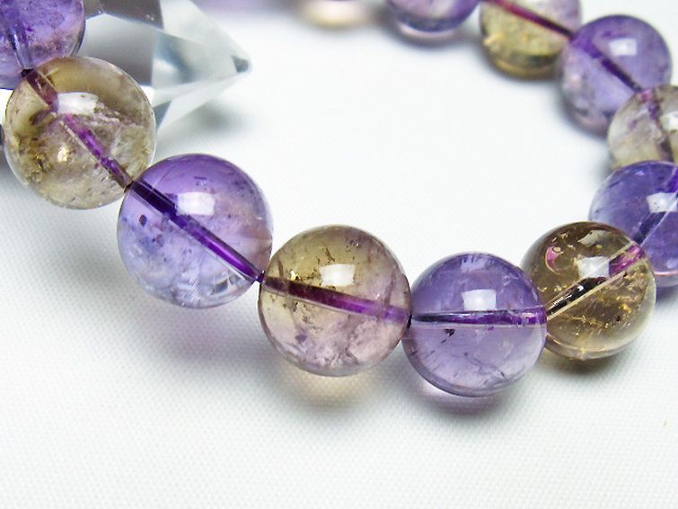 アメトリンブレスレット 13mm [t29-8356] 3枚目