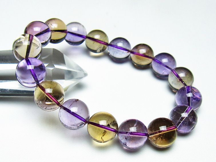 アメトリンブレスレット 13mm [t29-8375] 1枚目