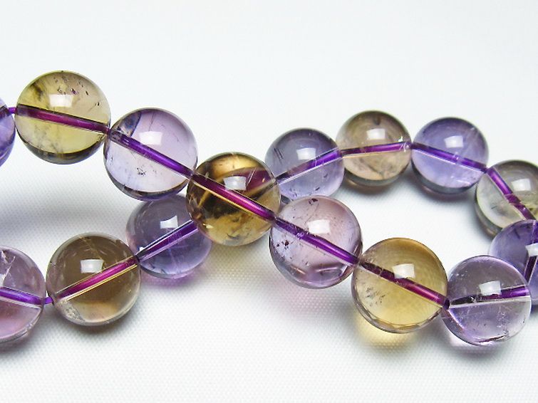 アメトリンブレスレット 13mm [t29-8375] 2枚目