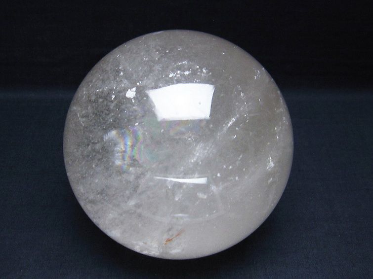 天然水晶玉A 106mm - 置物