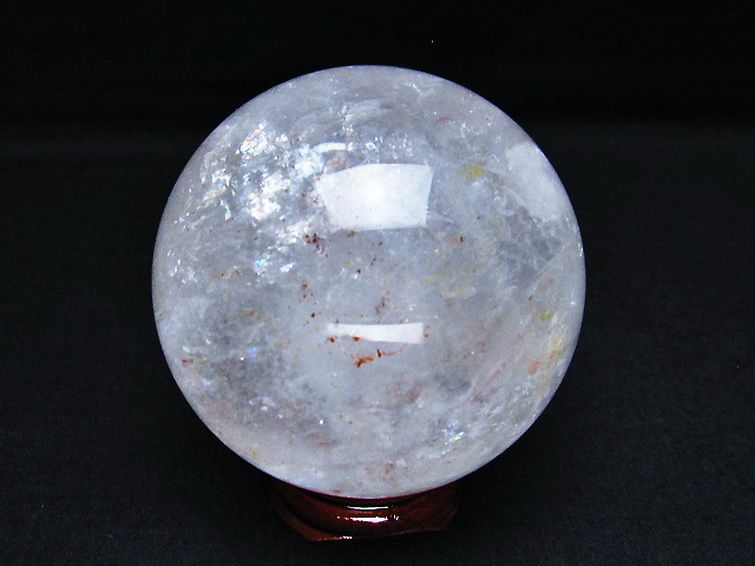ヒマラヤ水晶丸玉68mm[T296-1817] 3枚目