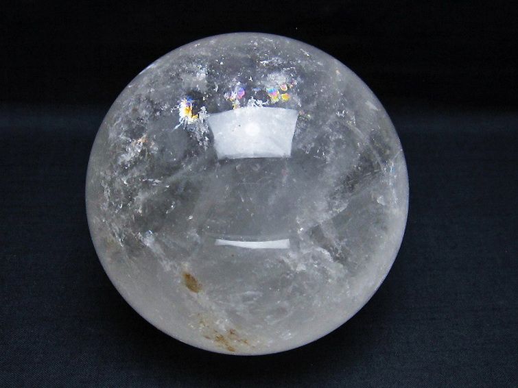 1.6Kgヒマラヤ水晶丸玉 105mm [T296-2196]
