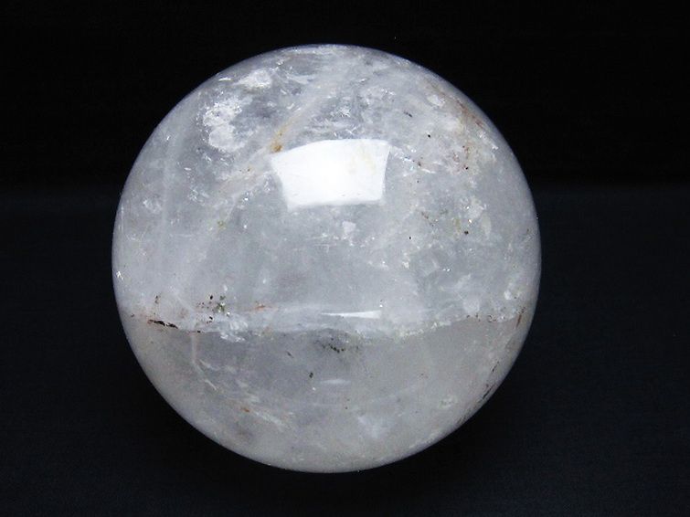 1.6Kgヒマラヤ水晶丸玉 103mm [T296-2283] 1枚目