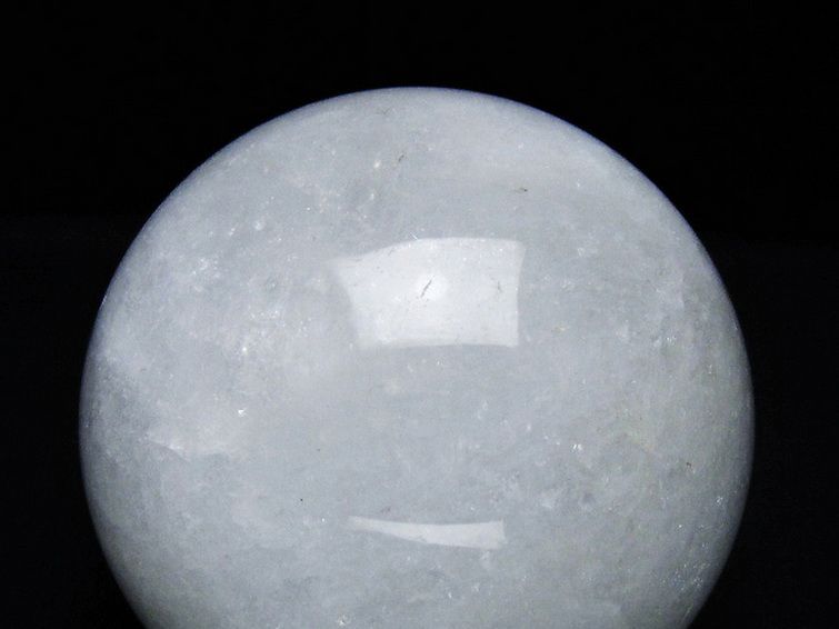 1.4Kgヒマラヤ水晶丸玉 98mm [T296-2840] 2枚目