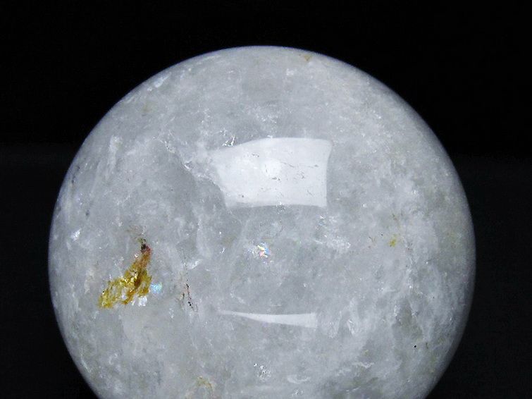 1.3Kgヒマラヤ水晶丸玉 98mm [T296-2849] 2枚目