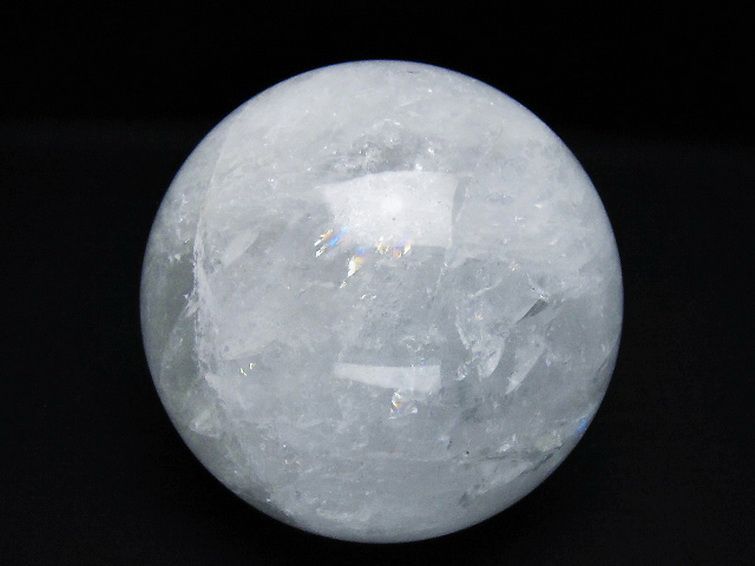 1.1Kgヒマラヤ水晶丸玉 91mm [T296-2874] 1枚目