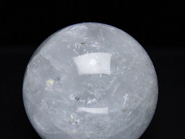 1.1Kgヒマラヤ水晶丸玉 91mm [T296-2894] 2枚目