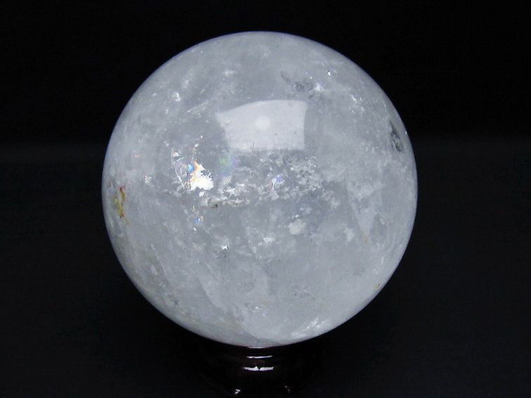 1.1Kgヒマラヤ水晶丸玉 91mm [T296-2909] 3枚目