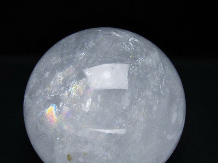 1.2Kgヒマラヤ水晶丸玉 93mm [T296-2913] 2枚目