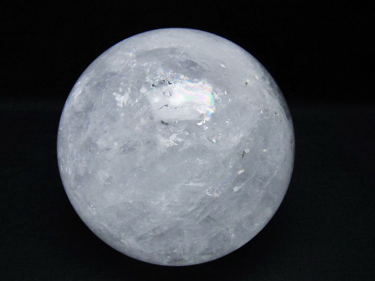 2Kgヒマラヤ水晶丸玉 115mm [T296-2921] 1枚目