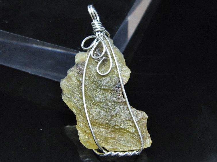 リビアングラス ペンダント [t298-1006] 2枚目