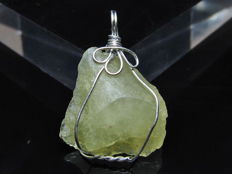 リビアングラス ペンダント [t298-1015] 2枚目