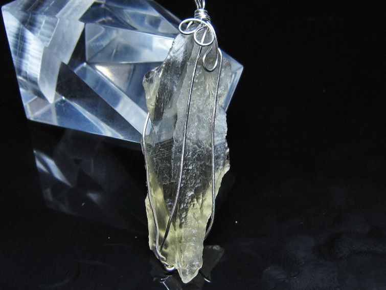 リビアングラス ペンダント [t298-1133] 2枚目