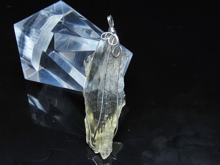 リビアングラス ペンダント [t298-1133] 3枚目