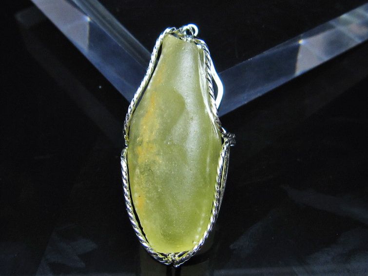 リビアングラス ペンダント [t298-1139] 3枚目