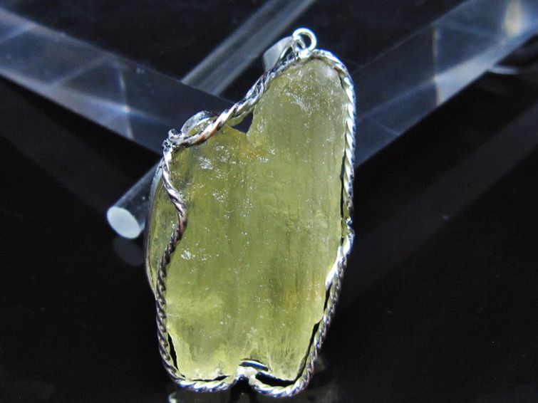 リビアングラス ペンダント [t298-1165] 2枚目