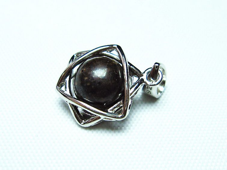 亀石(天然石) パワーストーン 天然石 コンドライト「サハラNWA869隕石