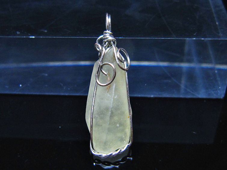 リビアングラス ペンダント [t298-819] 1枚目