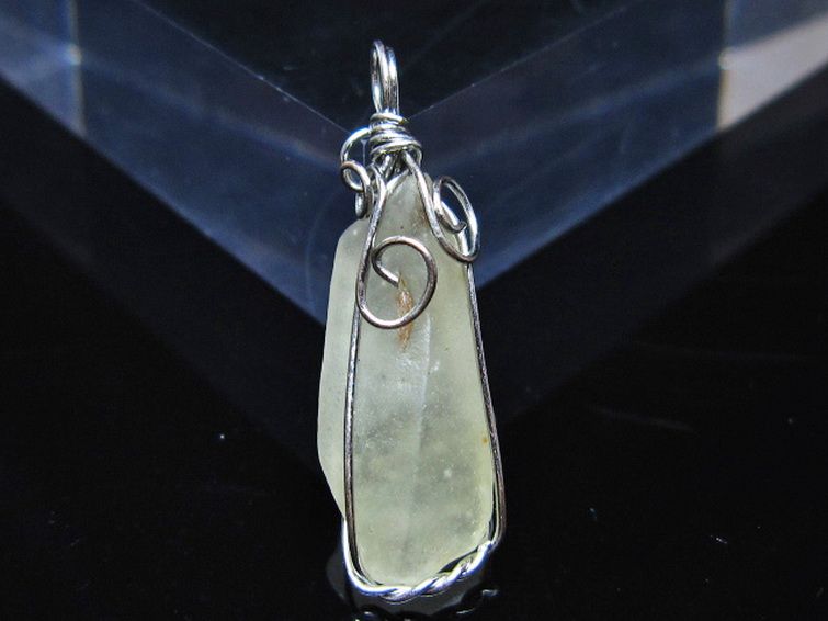 リビアングラス ペンダント [t298-819] 2枚目