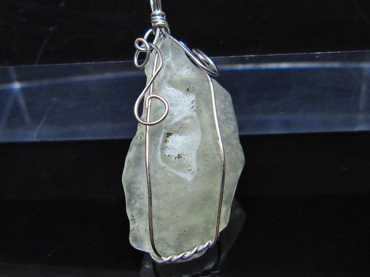 リビアングラス ペンダント [t298-839] 3枚目