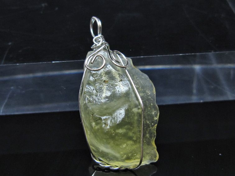 リビアングラス ペンダント [t298-927] 3枚目